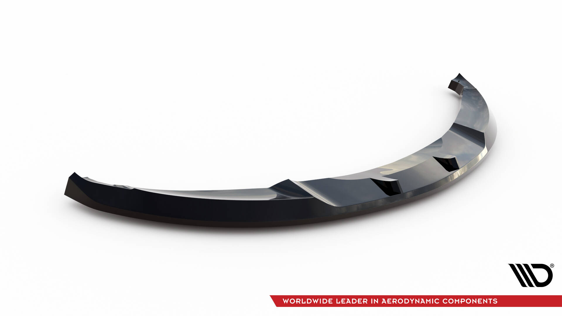 Frontspoiler BMW 1 M-Pack (E82) 2007 - 2011 | Sport Glossy Black Edition V2 – bilde 4