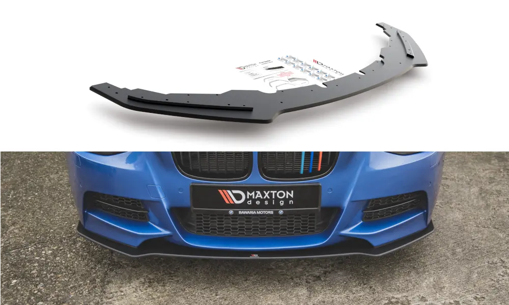 Frontspoiler BMW 1 M135i (F20 / F21) 2011-2015 | Street Pro Black Edition – bilde 2