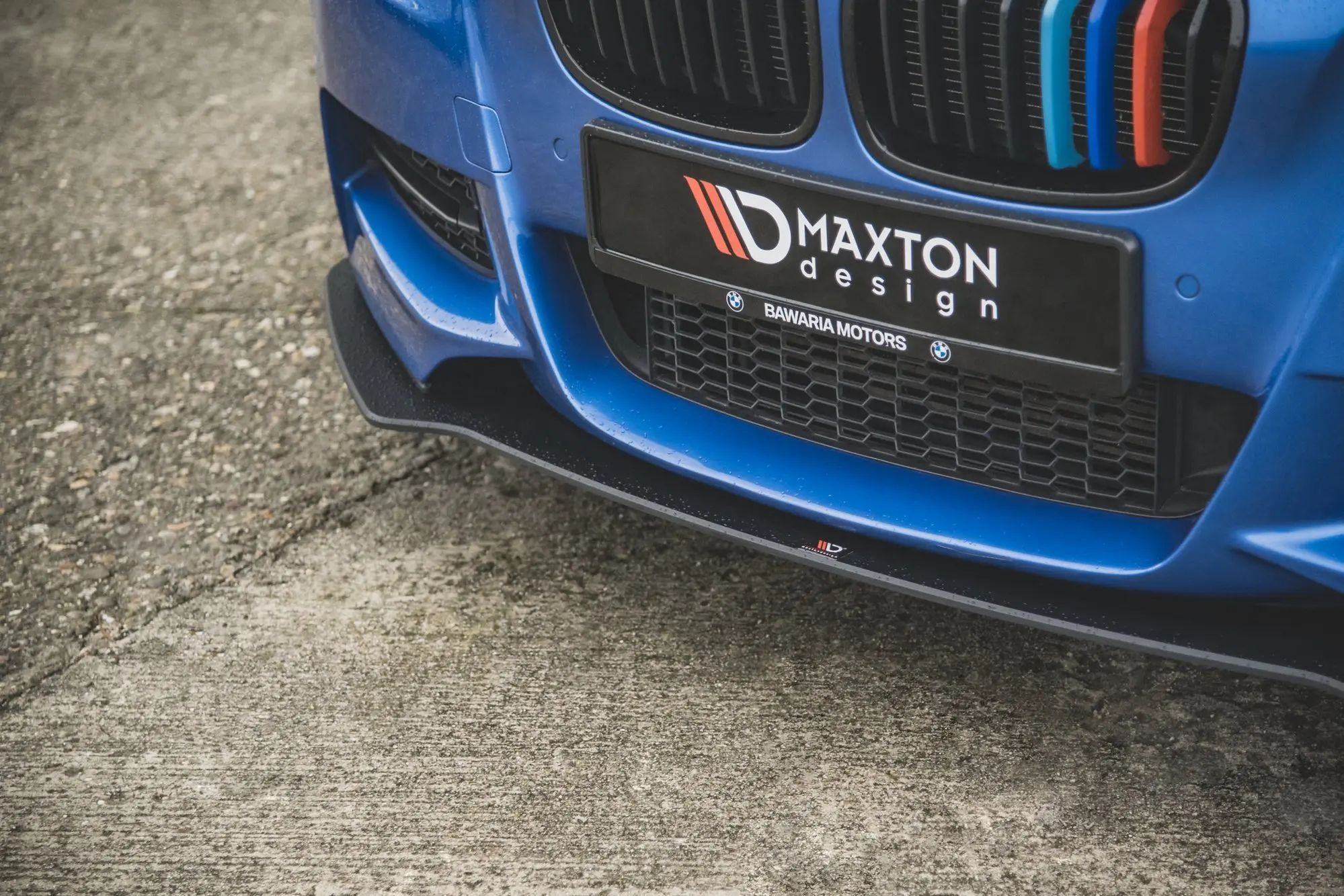 Frontspoiler BMW 1 M135i (F20 / F21) 2011-2015 | Street Pro Black Edition – bilde 4