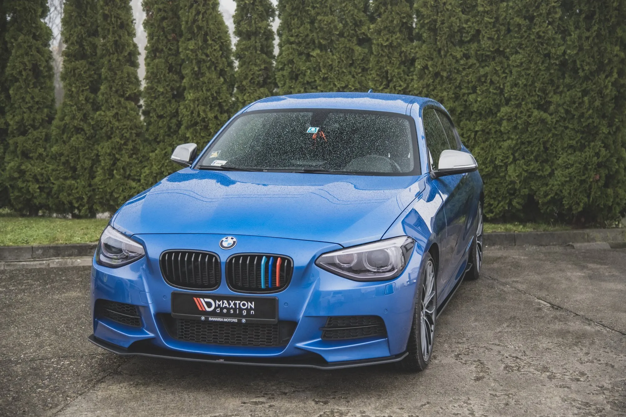 Frontspoiler BMW 1 M135i (F20 / F21) 2011-2015 | Street Pro Black Edition – bilde 2