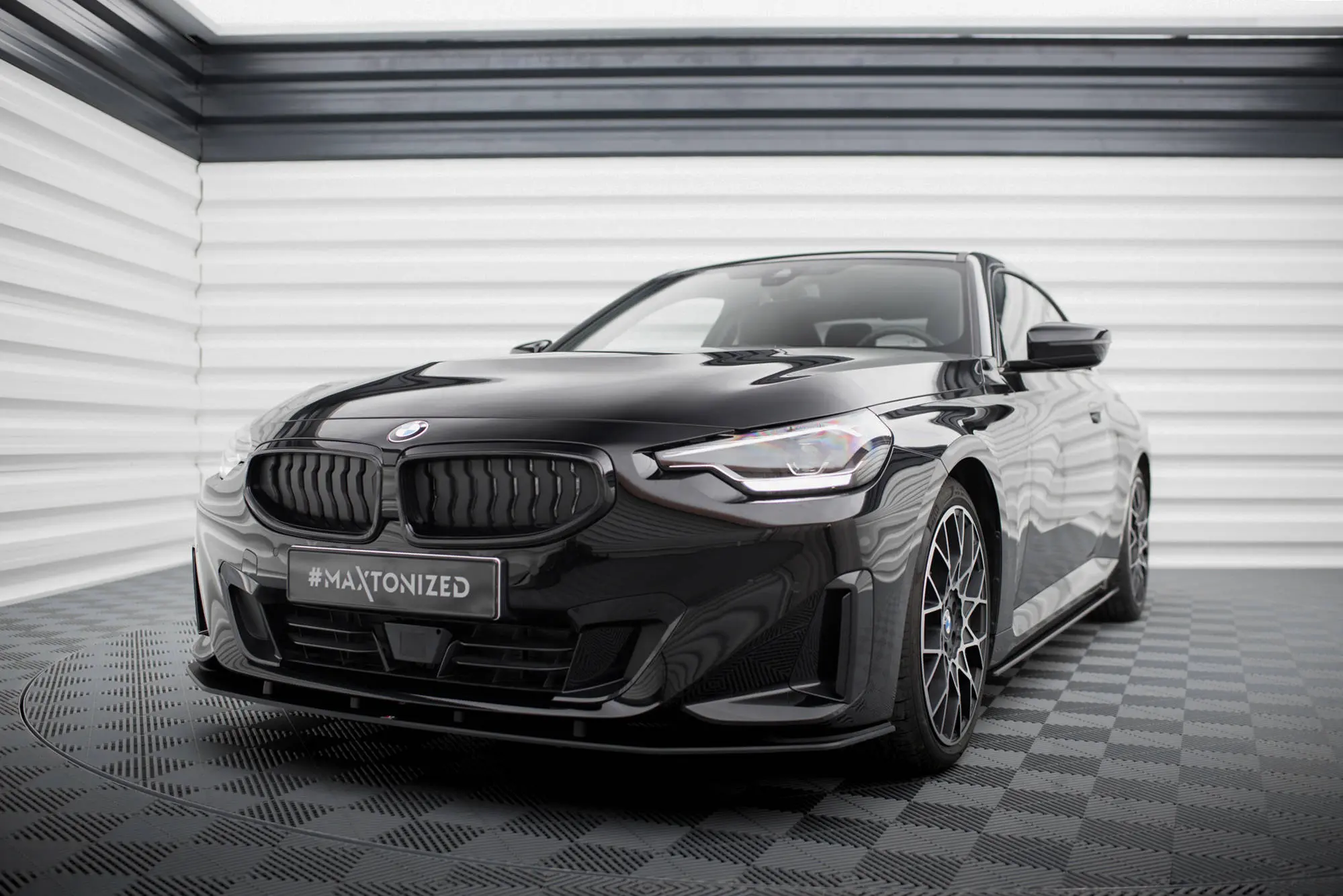 Frontspoiler BMW 2 Coupe (G42) 2021 - > | Street Pro Black Edition – bilde 2