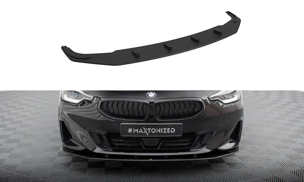 Frontspoiler BMW 2 Coupe (G42) 2021 - > | Street Pro Black Edition – bilde 3