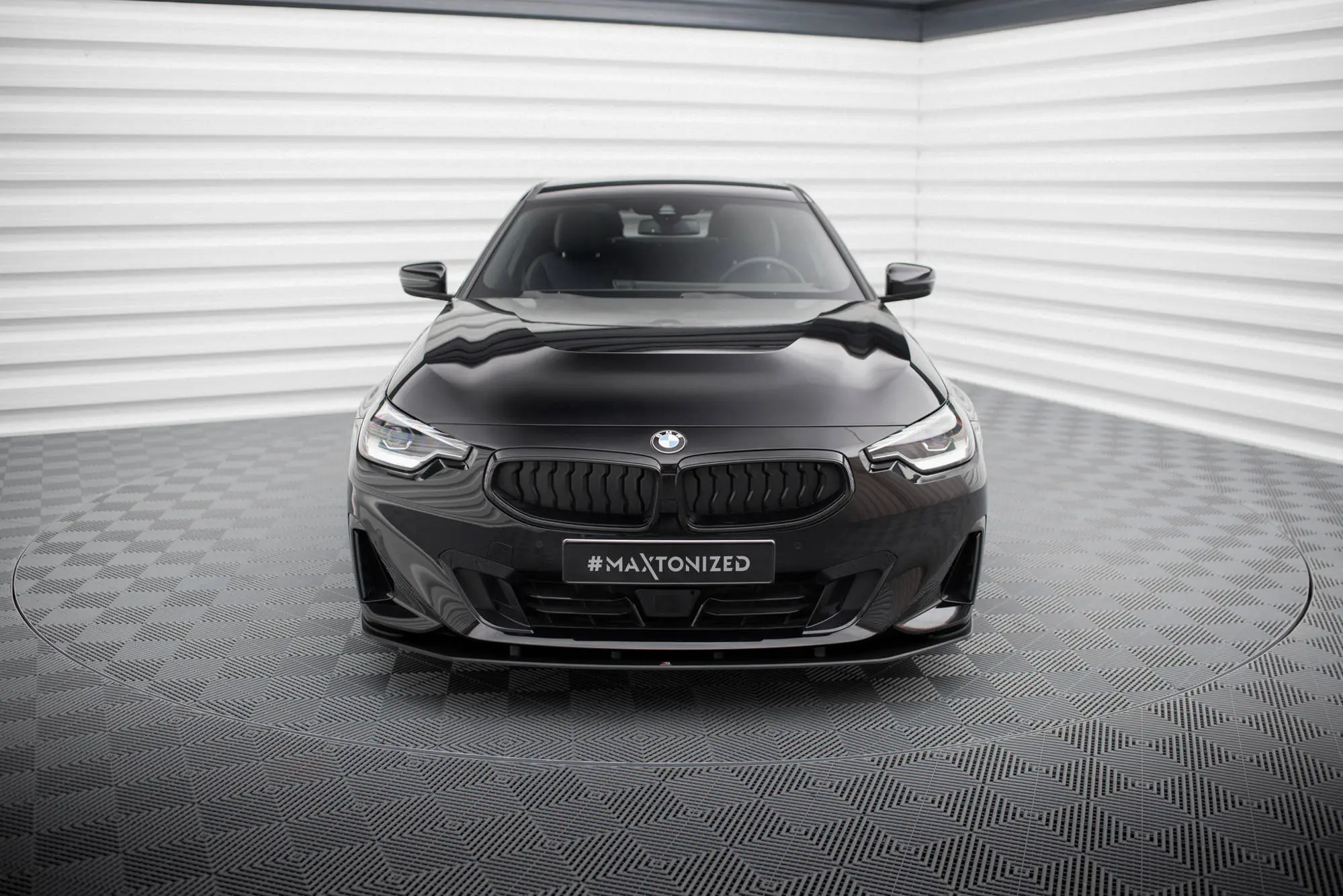 Frontspoiler BMW 2 Coupe (G42) 2021 - > | Street Pro Black Edition – bilde 4