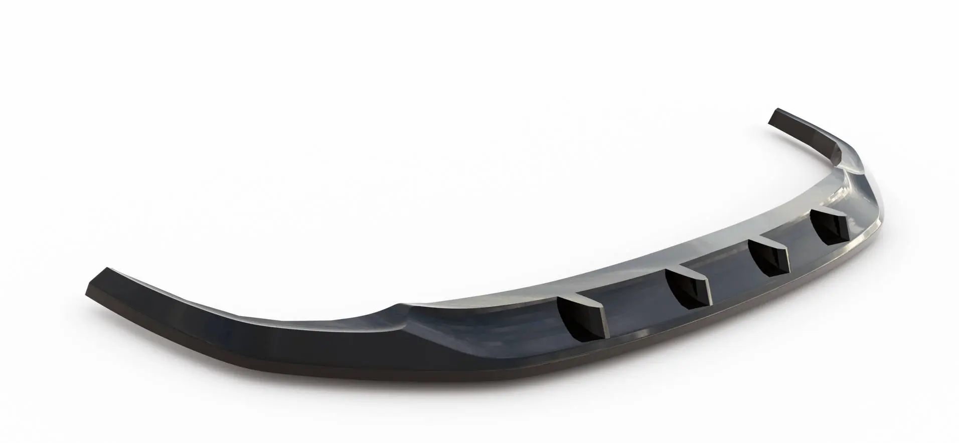 Frontspoiler BMW 2 Coupe (G42) 2021 - > | V.1 Glossy Black Edition – bilde 5