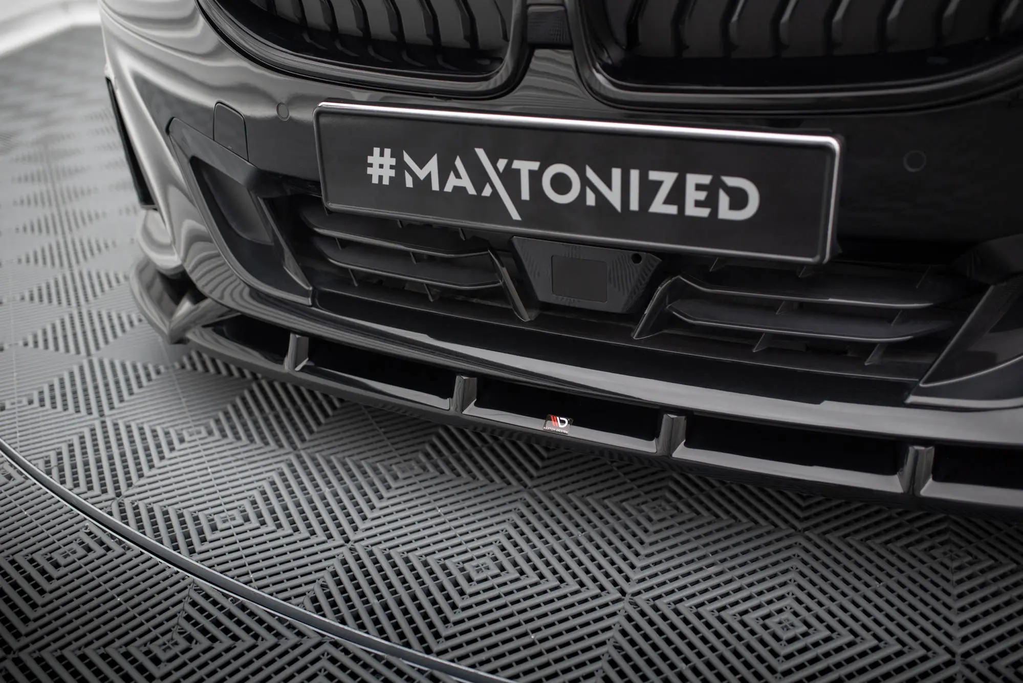 Frontspoiler BMW 2 Coupe (G42) 2021 - > | V.2 Glossy Black Edition