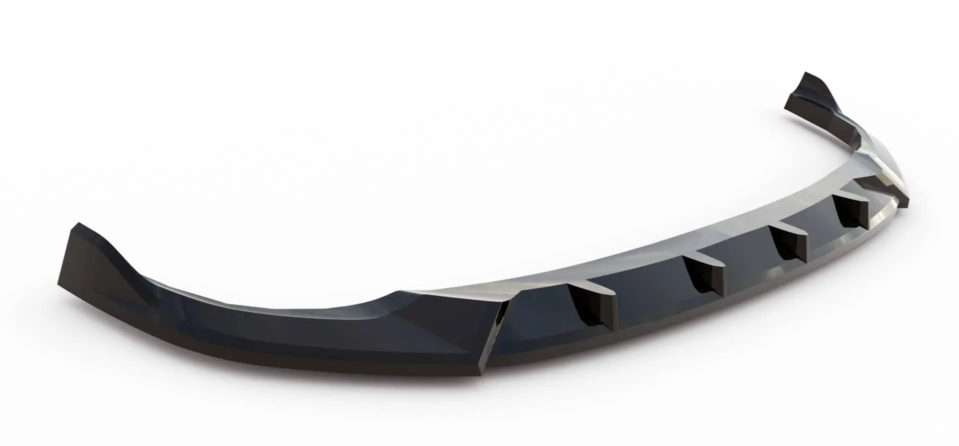 Frontspoiler BMW 2 Coupe (G42) 2021 - > | V.2 Glossy Black Edition – bilde 5