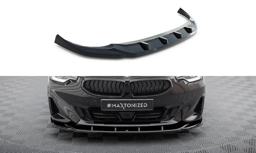 Frontspoiler BMW 2 Coupe (G42) 2021 - > | V.3 Glossy Black Edition – bilde 2