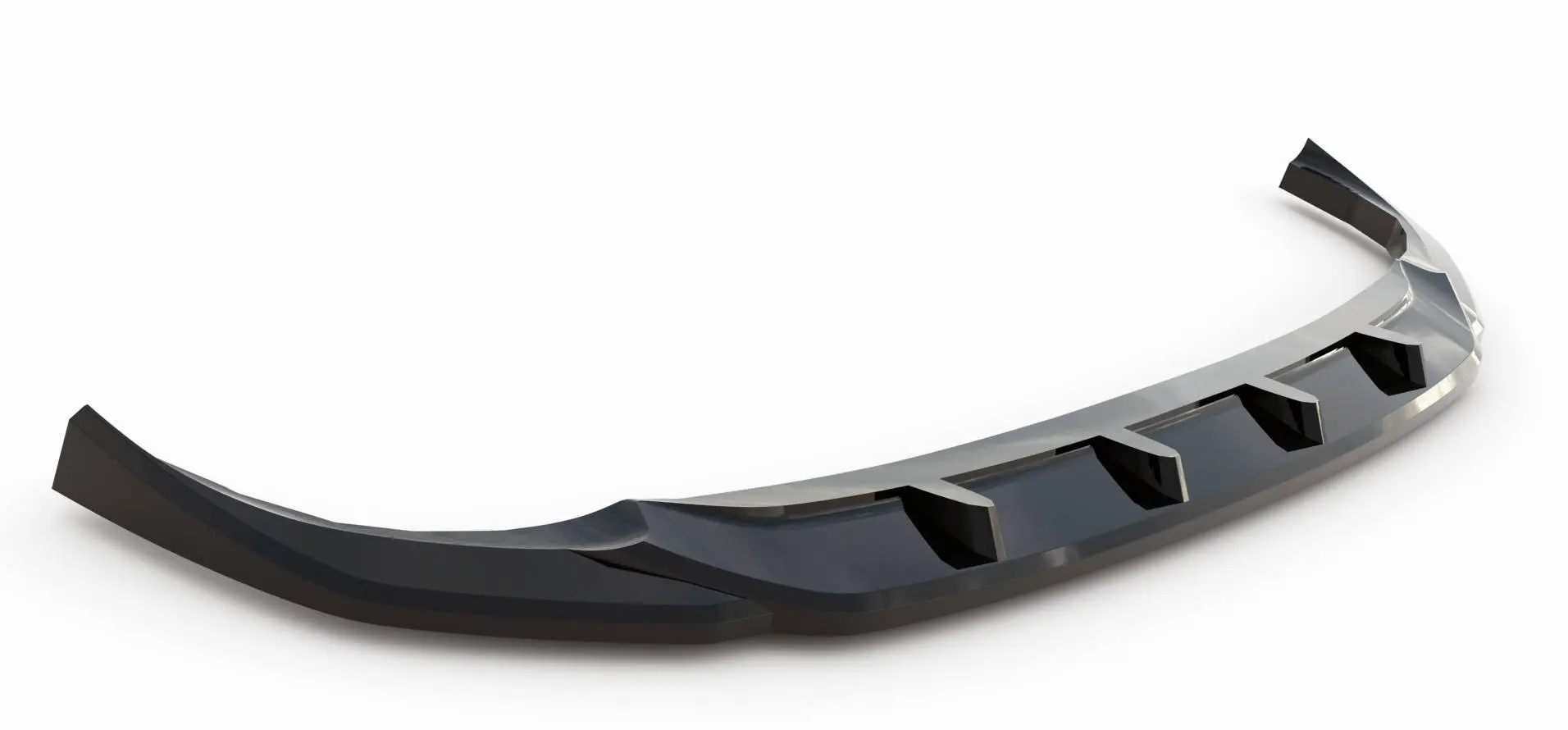 Frontspoiler BMW 2 Coupe (G42) 2021 - > | V.3 Glossy Black Edition – bilde 5