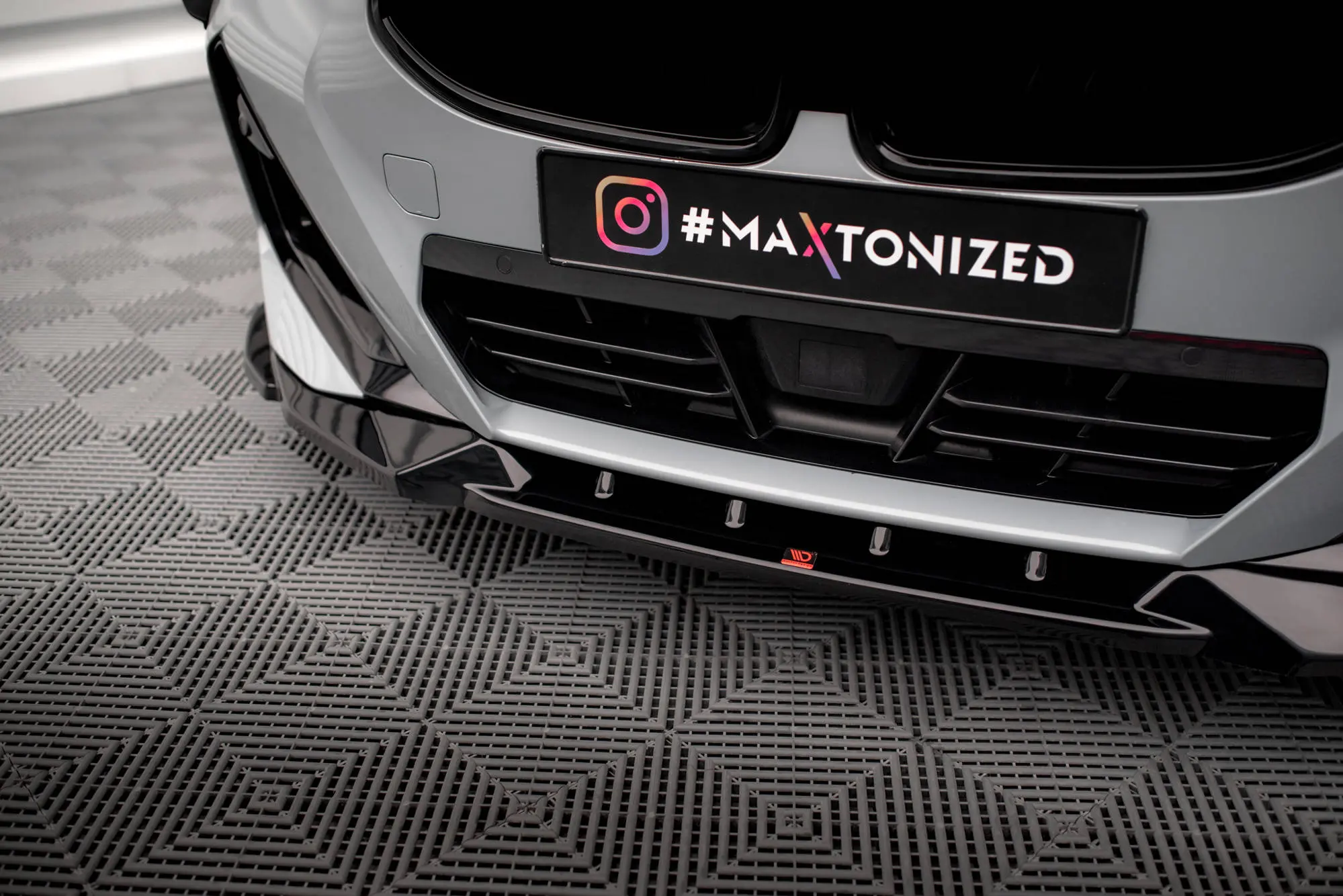 Frontspoiler BMW 2 Coupe (G42) M-Pack 2021 ->  | V.2 Glossy Black Edition – bilde 2
