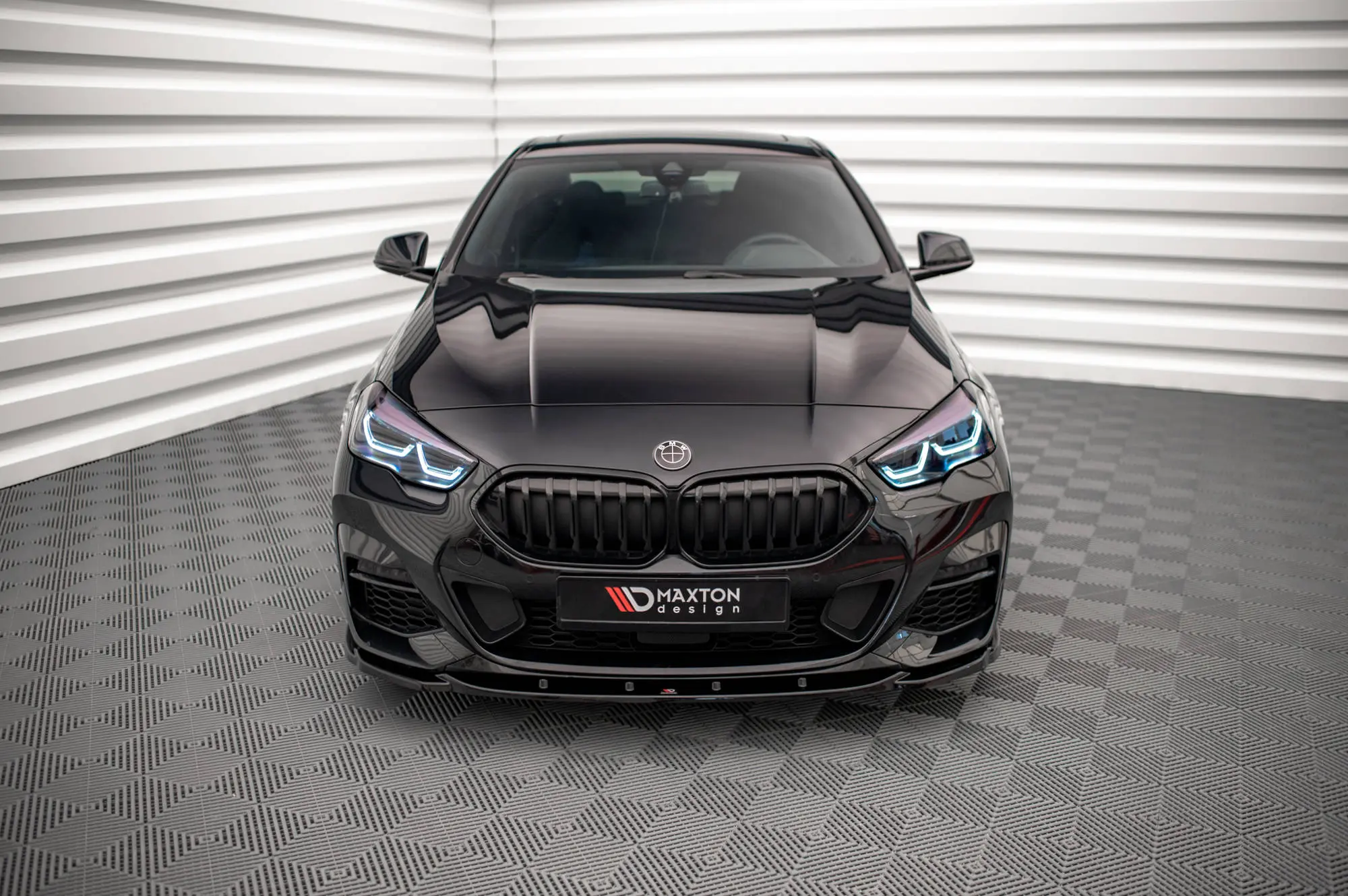 Frontspoiler BMW 2 Gran Coupe (F44) M-Pakke / M235i (F44) 2019-> | V.1 Glossy Black Edition – bilde 2