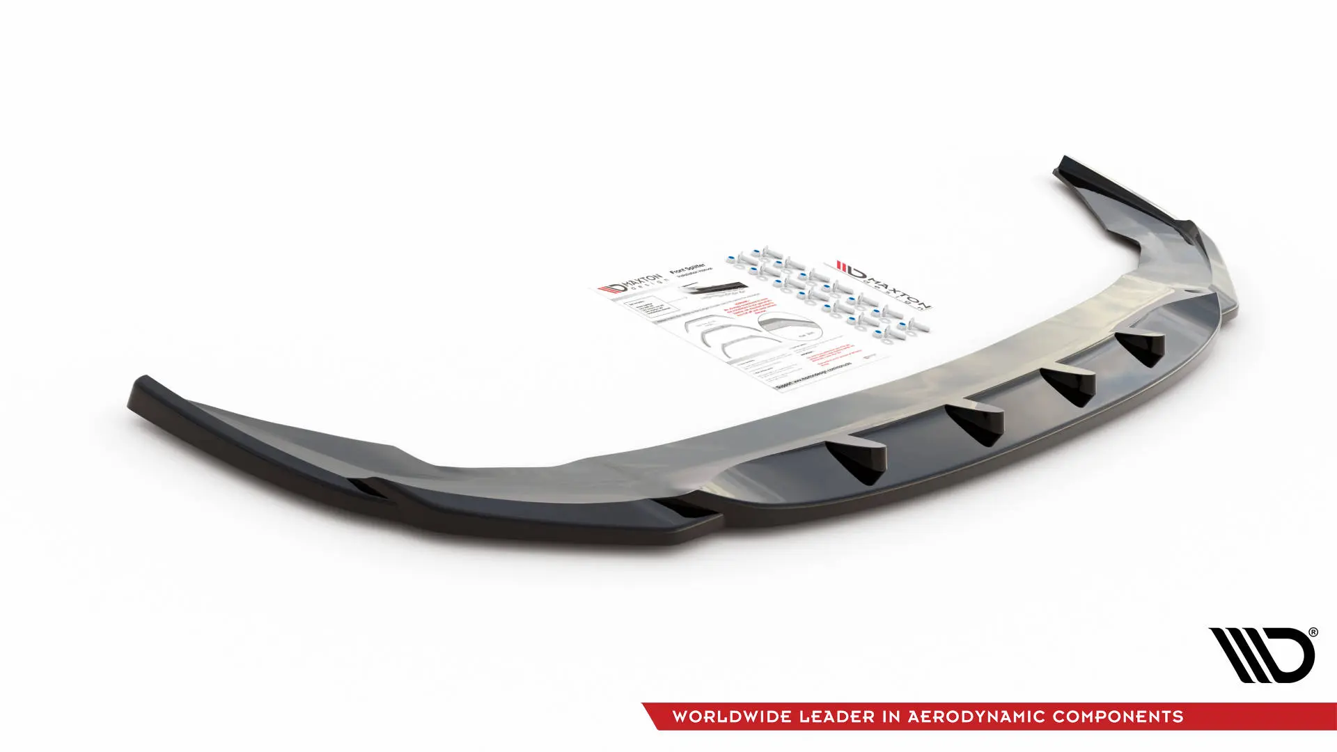 Frontspoiler BMW 2 Gran Coupe (F44) M-Pakke / M235i (F44) 2019-> | V.1 Glossy Black Edition – bilde 3