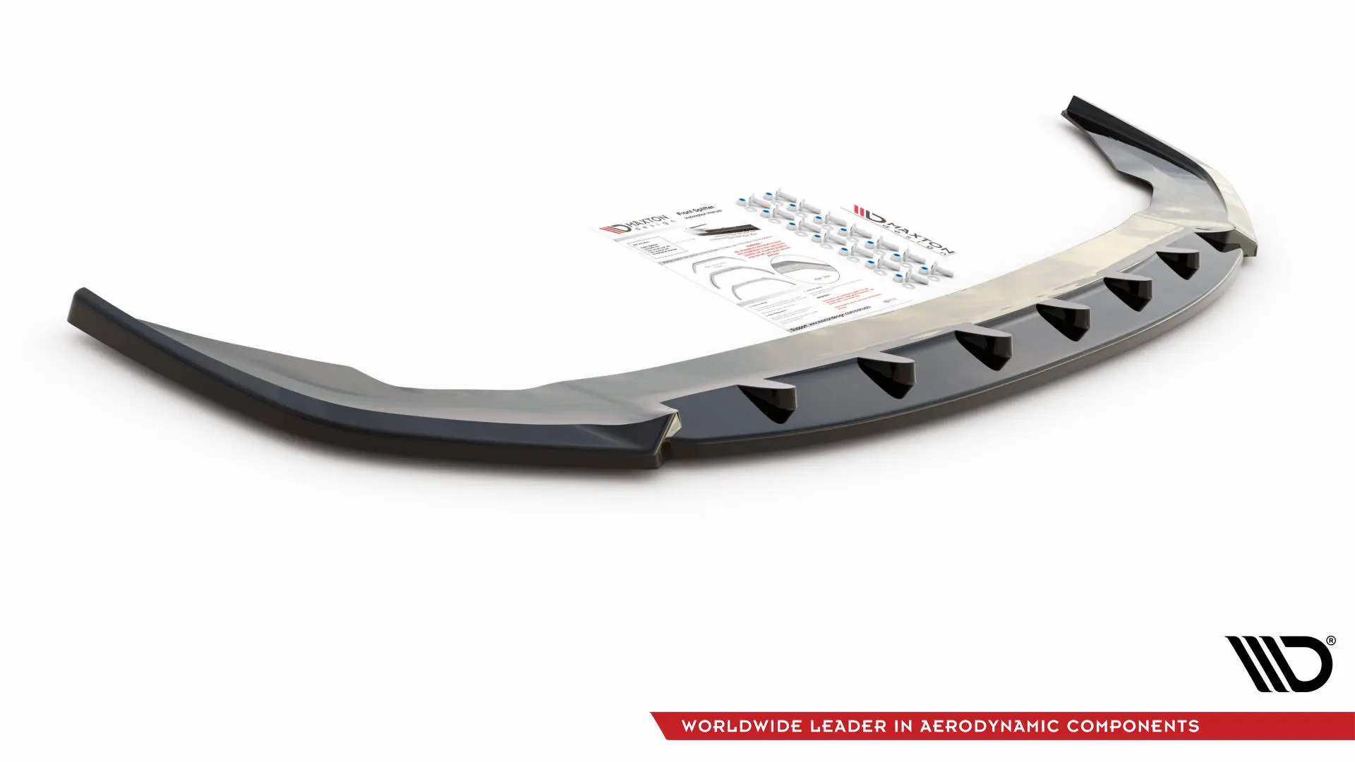Frontspoiler BMW 2 Gran Coupe (F44) M-Pakke / M235i (F44) 2019-> | V.2 Glossy Black Edition – bilde 4