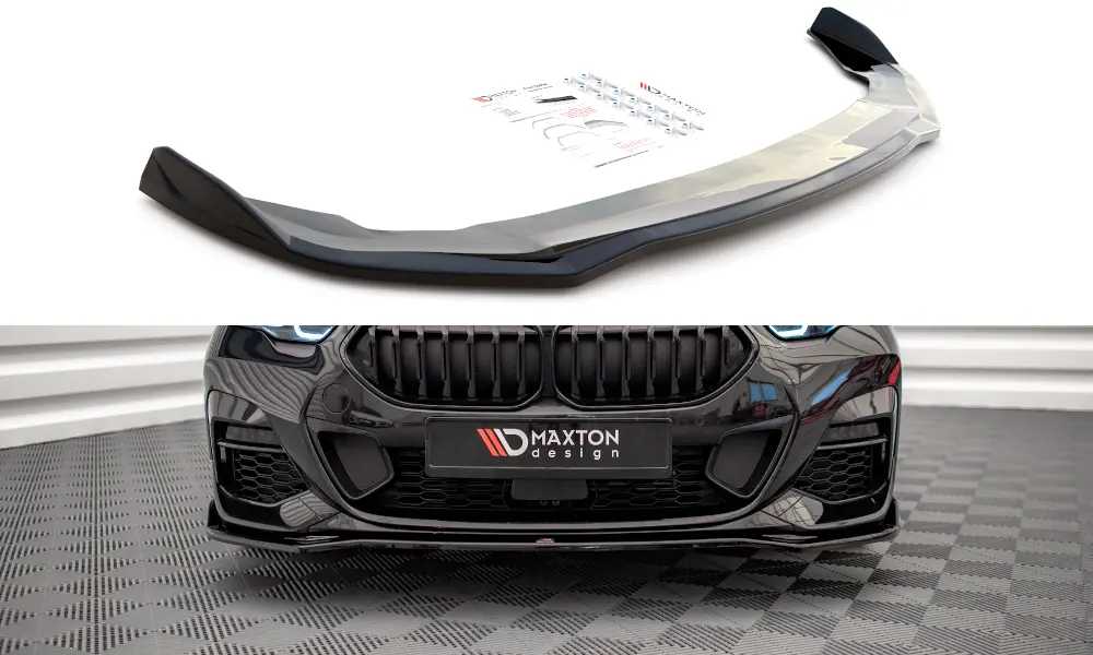 Frontspoiler BMW 2 Gran Coupe (F44) M-Pakke / M235i (F44) 2019-> | V.3 Glossy Black Edition – bilde 2