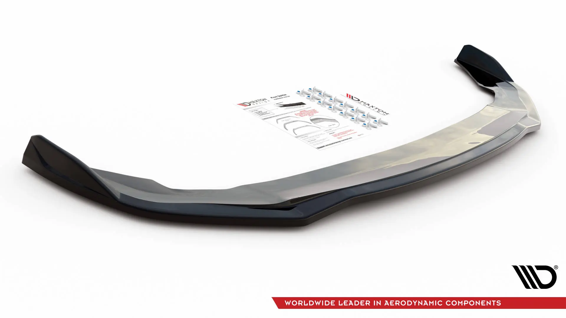 Frontspoiler BMW 2 Gran Coupe (F44) M-Pakke / M235i (F44) 2019-> | V.3 Glossy Black Edition – bilde 4