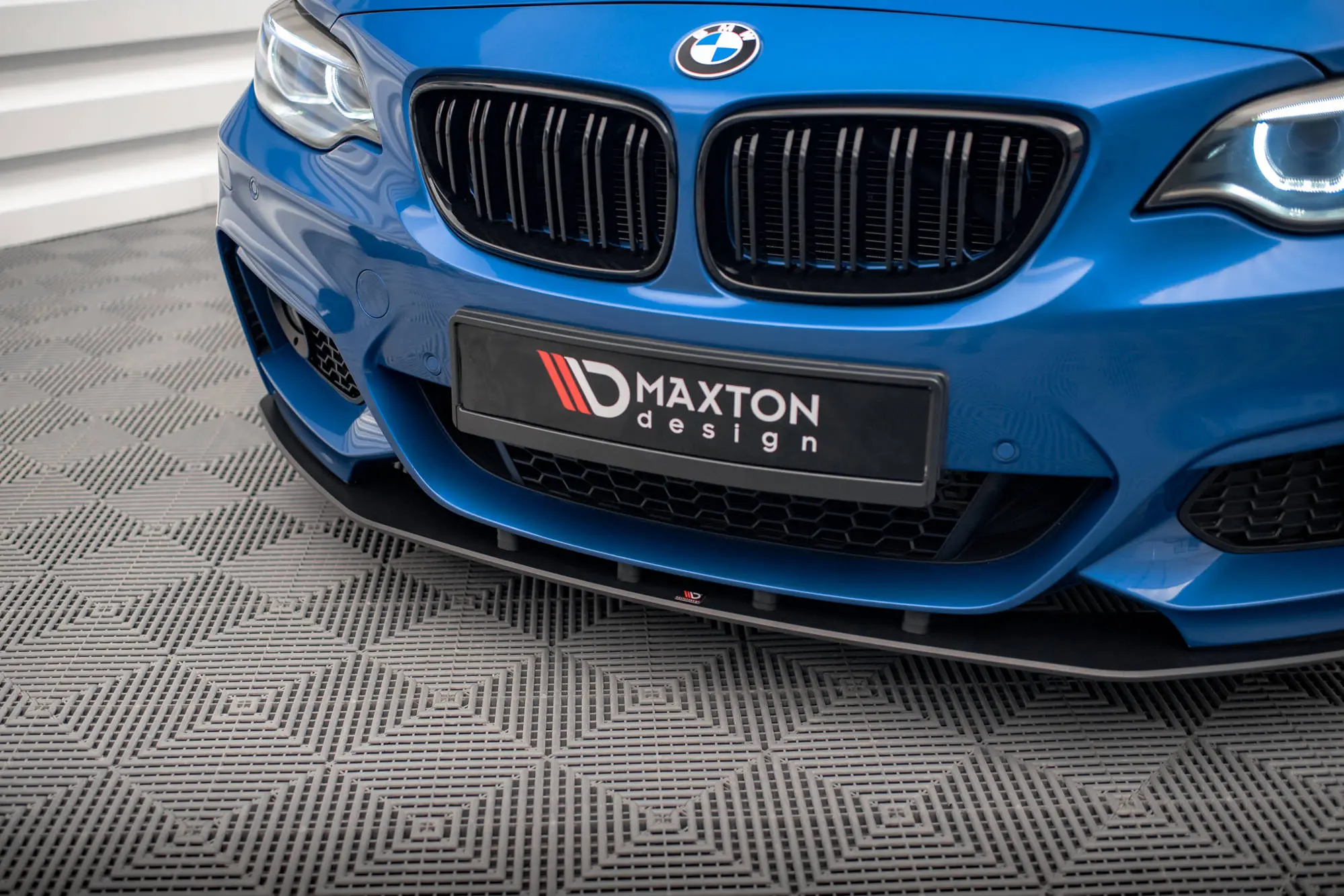Frontspoiler BMW 2 M-pakke (F22) 2013-2019 | Street Pro Black Edition
