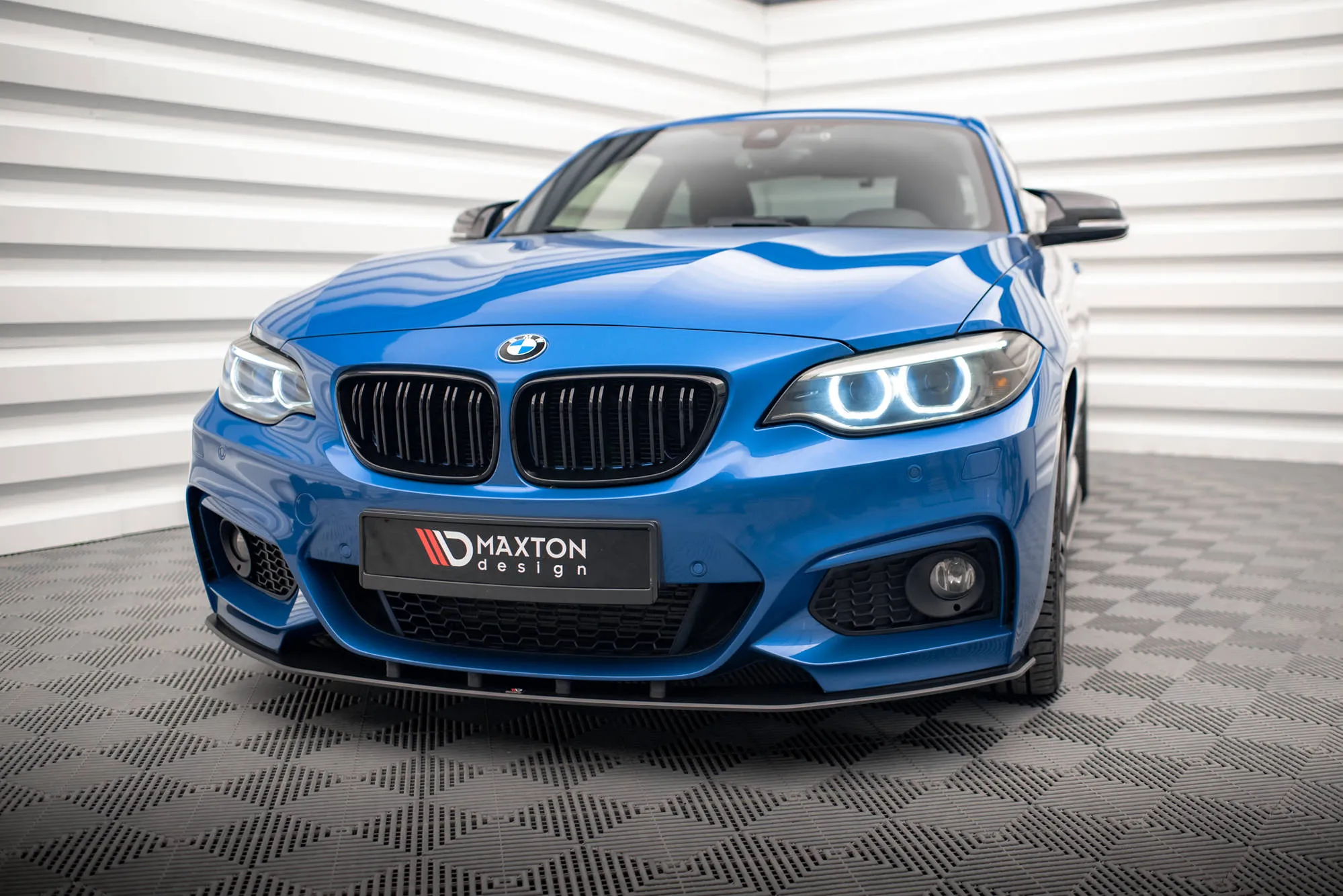 Frontspoiler BMW 2 M-pakke (F22) 2013-2019 | Street Pro Black Edition