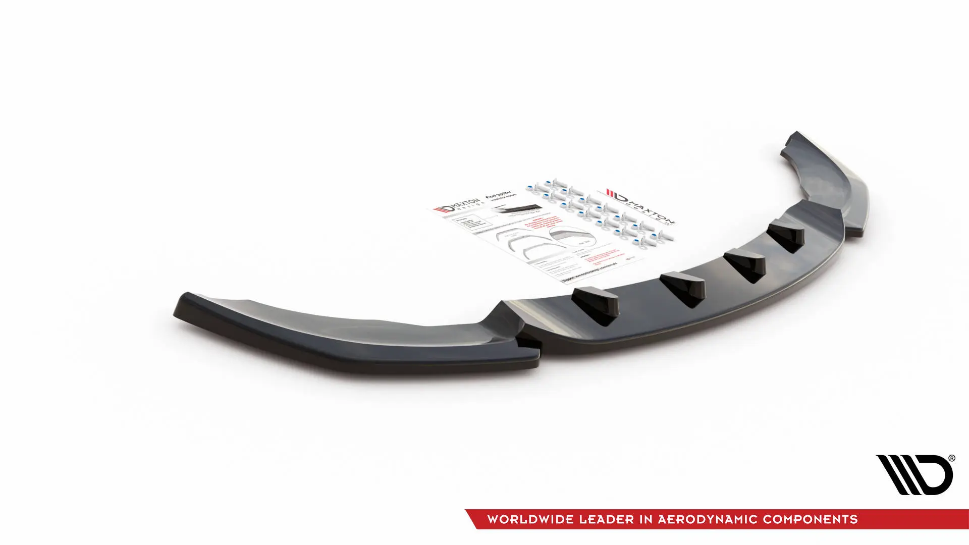 Frontspoiler BMW 3 Coupe M-Pakke (E46) 1999-2005 | V.2 Glossy Black Edition – bilde 3