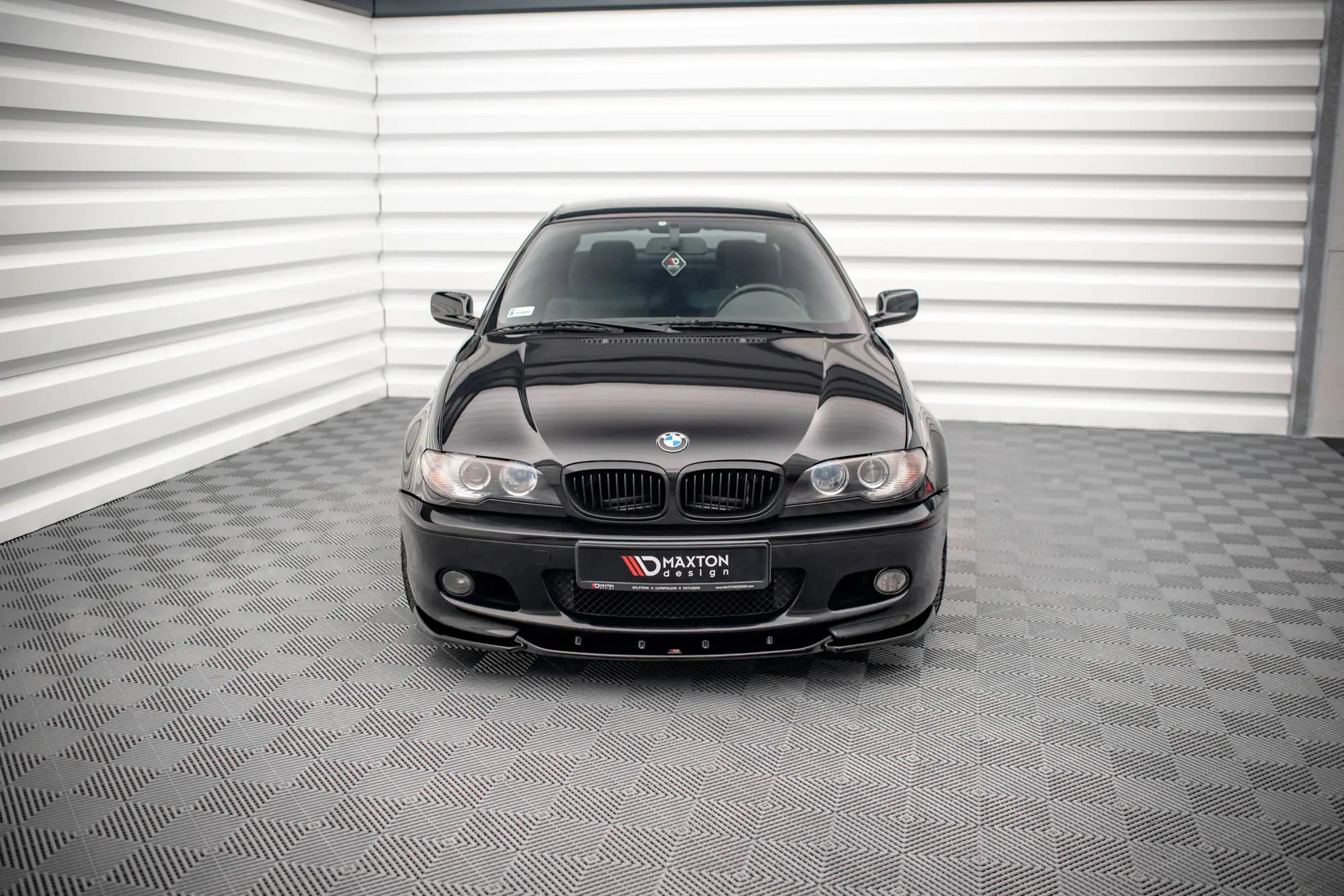 Frontspoiler BMW 3 Coupe M-Pakke (E46) 1999-2005 | V.2 Glossy Black Edition – bilde 6
