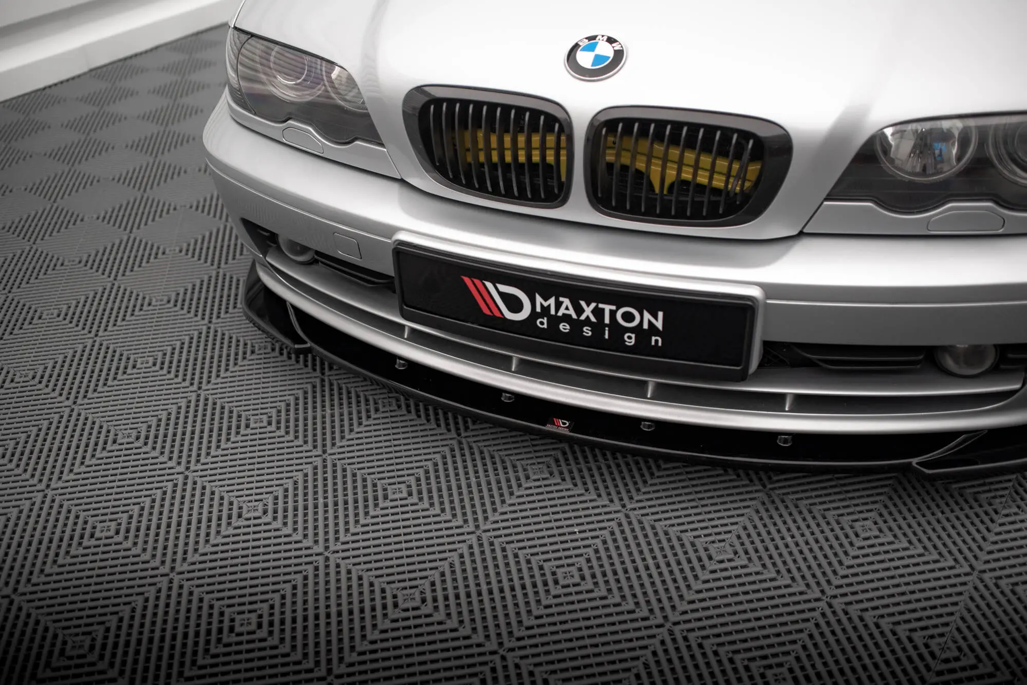 Frontspoiler BMW 3 (E46) 1998 - 2005 | V.1 Glossy Black Edition