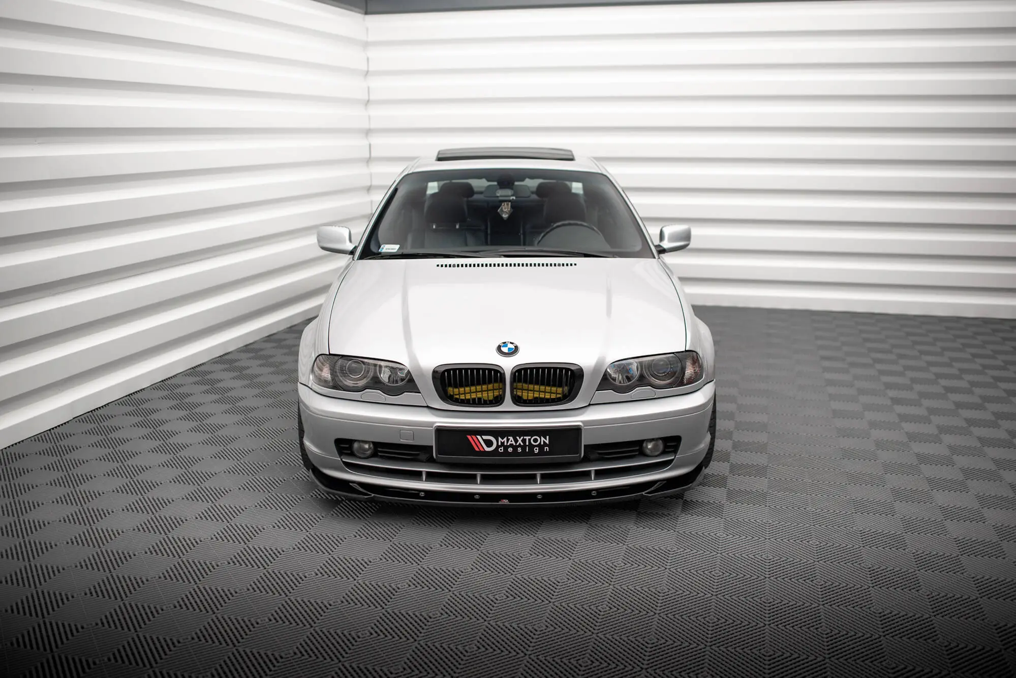 Frontspoiler BMW 3 (E46) 1998 - 2005 | V.1 Glossy Black Edition – bilde 3