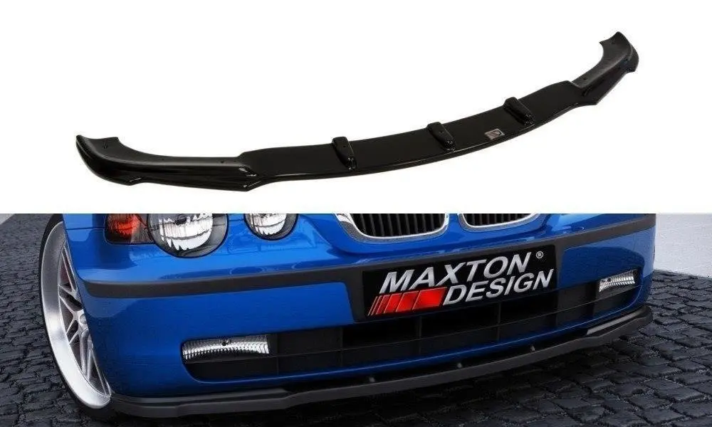 Frontspoiler BMW 3 (E46) Compact 2000-2004 | Glossy Black Edition – bilde 2
