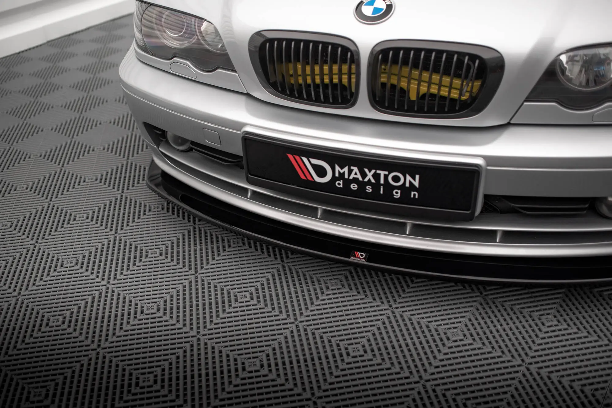 Frontspoiler BMW 3 (E46) Coupe 1998 - 2003 | V.2 Glossy Black Edition