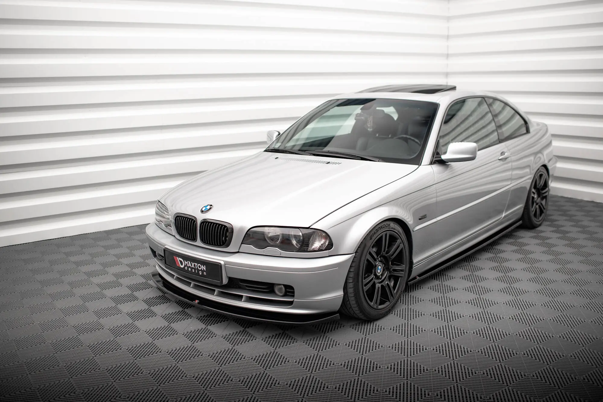 Frontspoiler BMW 3 (E46) Coupe 1998 - 2003 | V.2 Glossy Black Edition – bilde 2