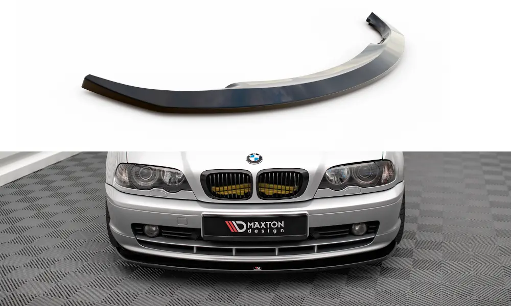 Frontspoiler BMW 3 (E46) Coupe 1998 - 2003 | V.2 Glossy Black Edition – bilde 3