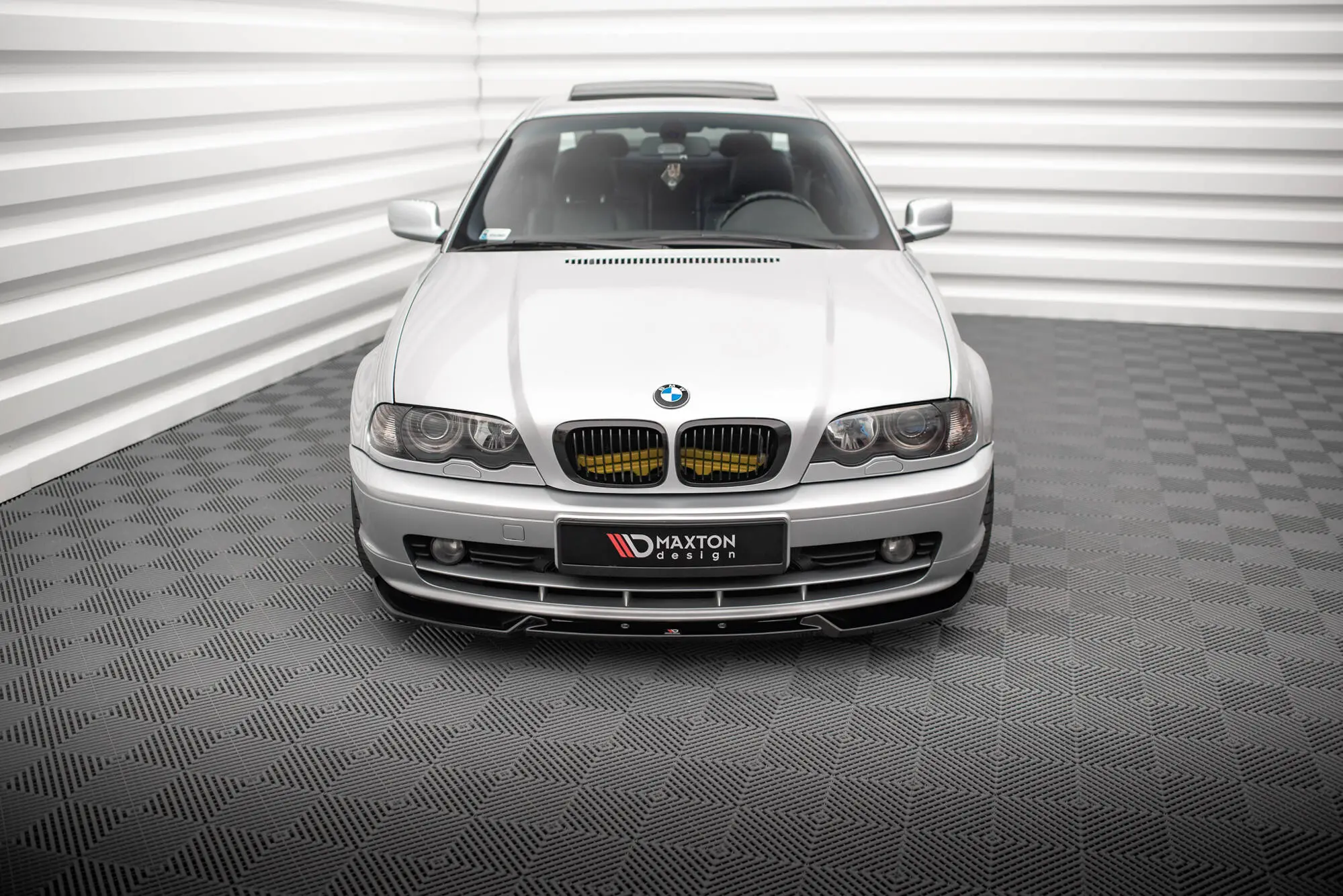 Frontspoiler BMW 3 (E46) Coupe 1998 - 2003 | V.3 Glossy Black Edition