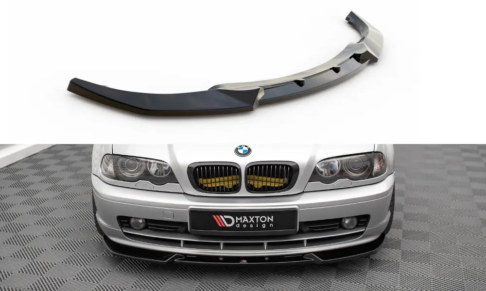 Frontspoiler BMW 3 (E46) Coupe 1998 - 2003 | V.3 Glossy Black Edition – bilde 2