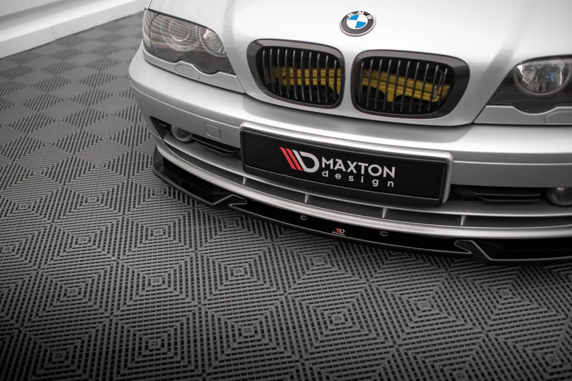 Frontspoiler BMW 3 (E46) Coupe 1998 - 2003 | V.3 Glossy Black Edition – bilde 3