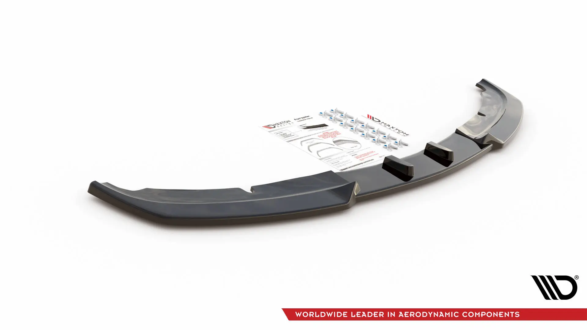Frontspoiler BMW 3 (E90 / E91) 2004-2008 | V.1 Glossy Black Edition – bilde 3
