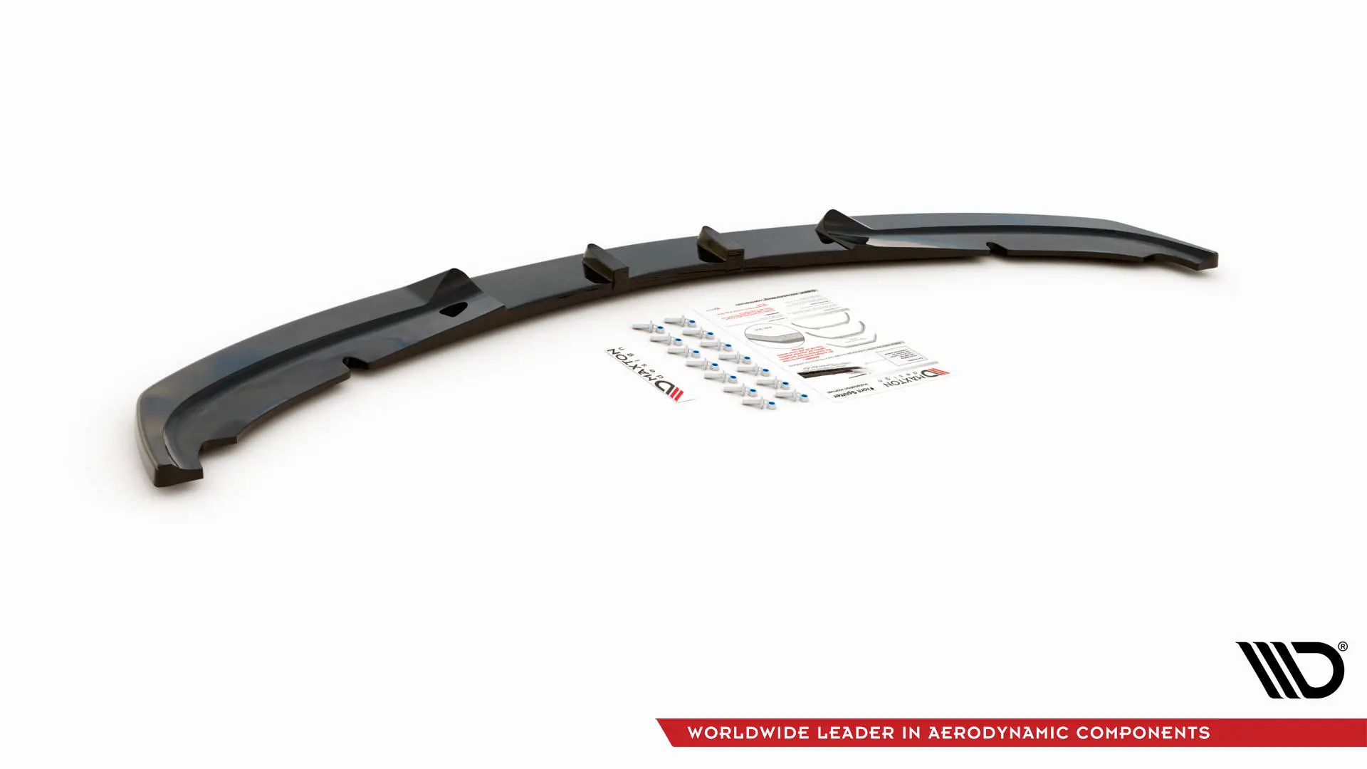 Frontspoiler BMW 3 (E90 / E91) 2004-2008 | V.1 Glossy Black Edition – bilde 4