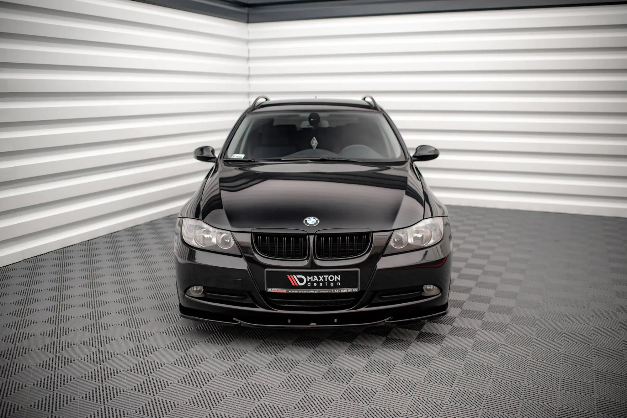 Frontspoiler BMW 3 (E90 / E91) 2004-2008 | V.2 Glossy Black Edition