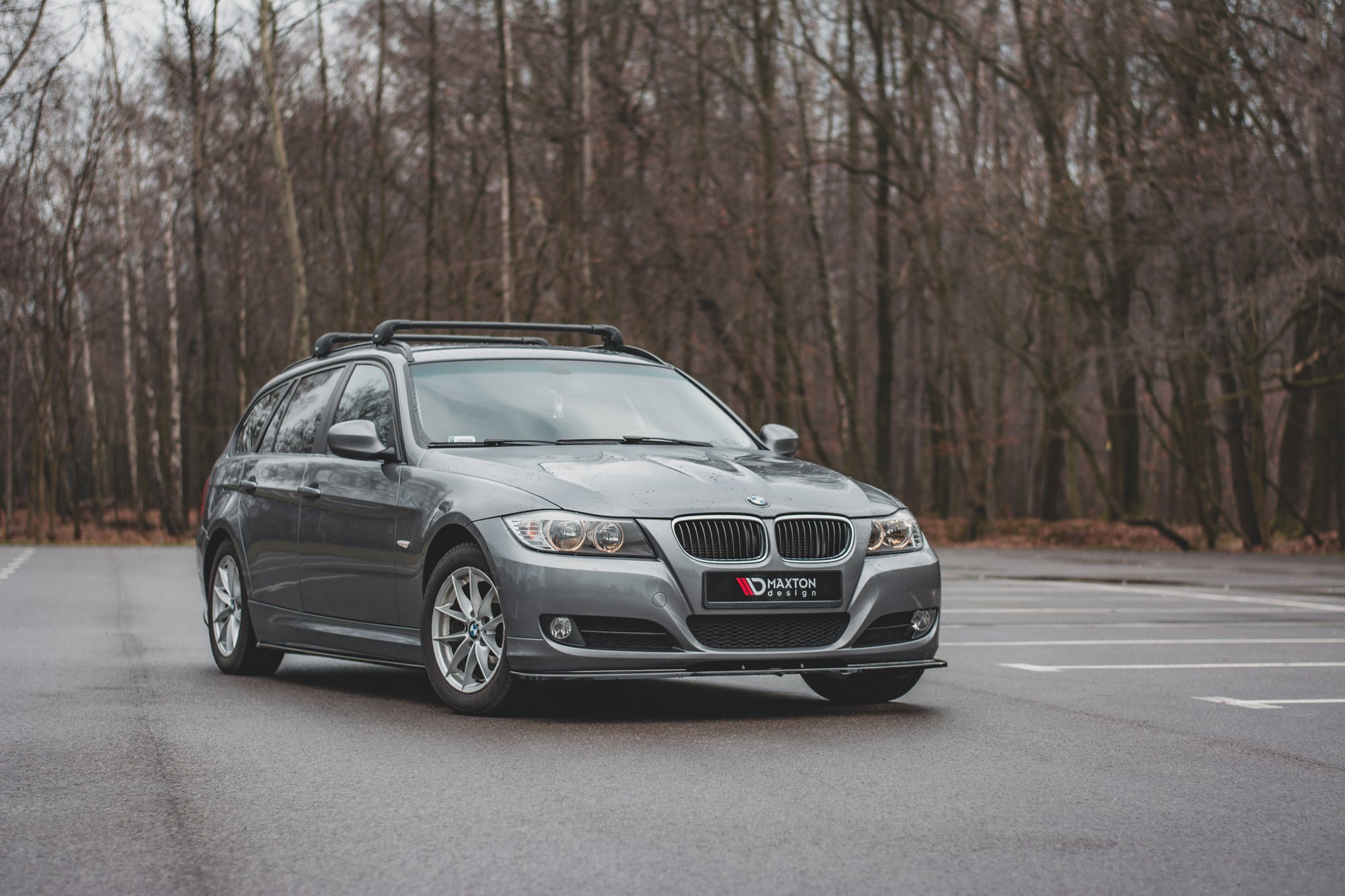 Frontspoiler BMW 3 (E90/E91) Facelift 2008 - 2011 | V.2 Glossy Black Edition – bilde 7