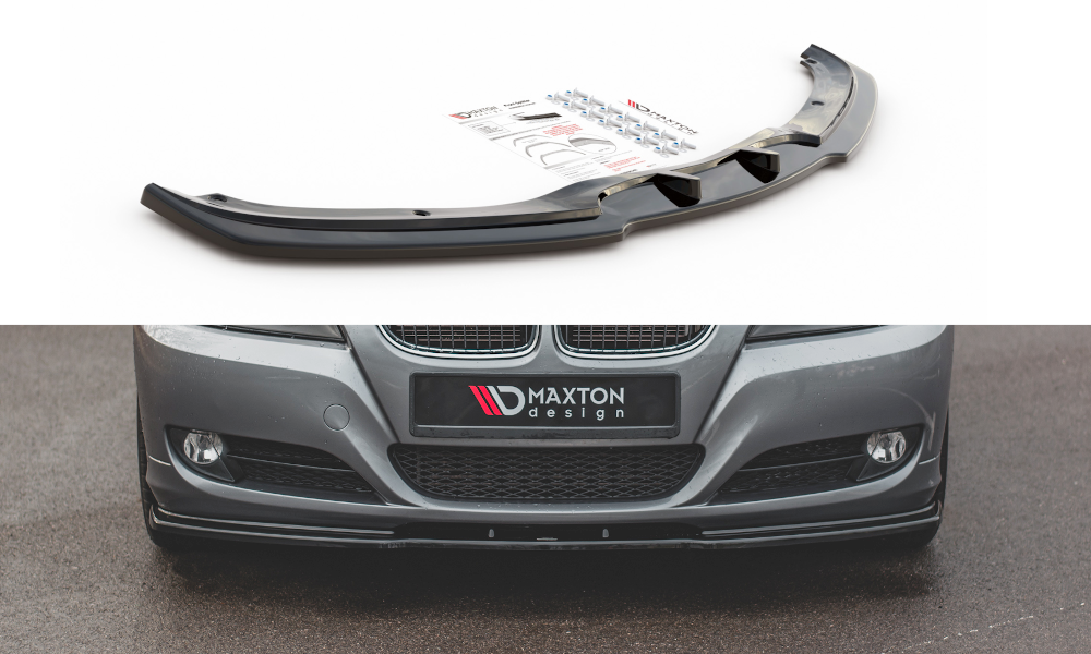 Frontspoiler BMW 3 (E90/E91) Facelift 2008 - 2011 | V.2 Glossy Black Edition Image 2