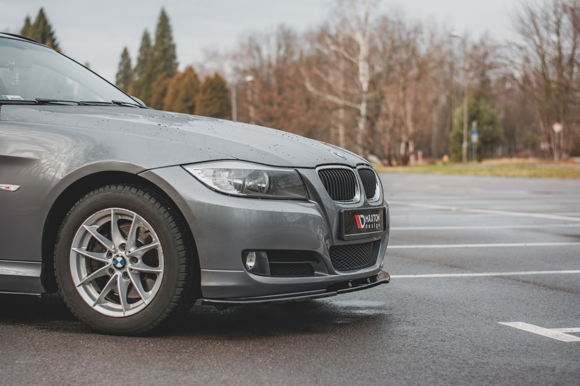Frontspoiler BMW 3 (E90/E91) Facelift 2008 - 2011 | V.2 Glossy Black Edition Image 4