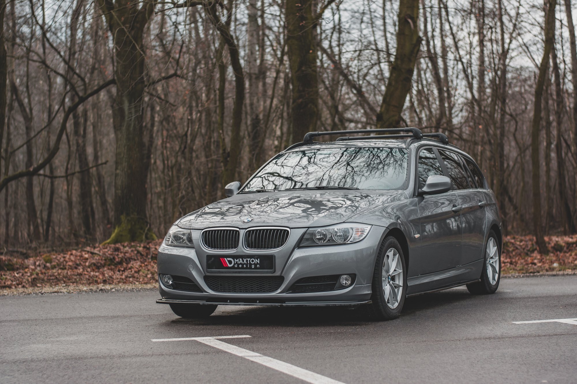 Frontspoiler BMW 3 (E90/E91) Facelift 2008 - 2011 | V.2 Glossy Black Edition Image 6