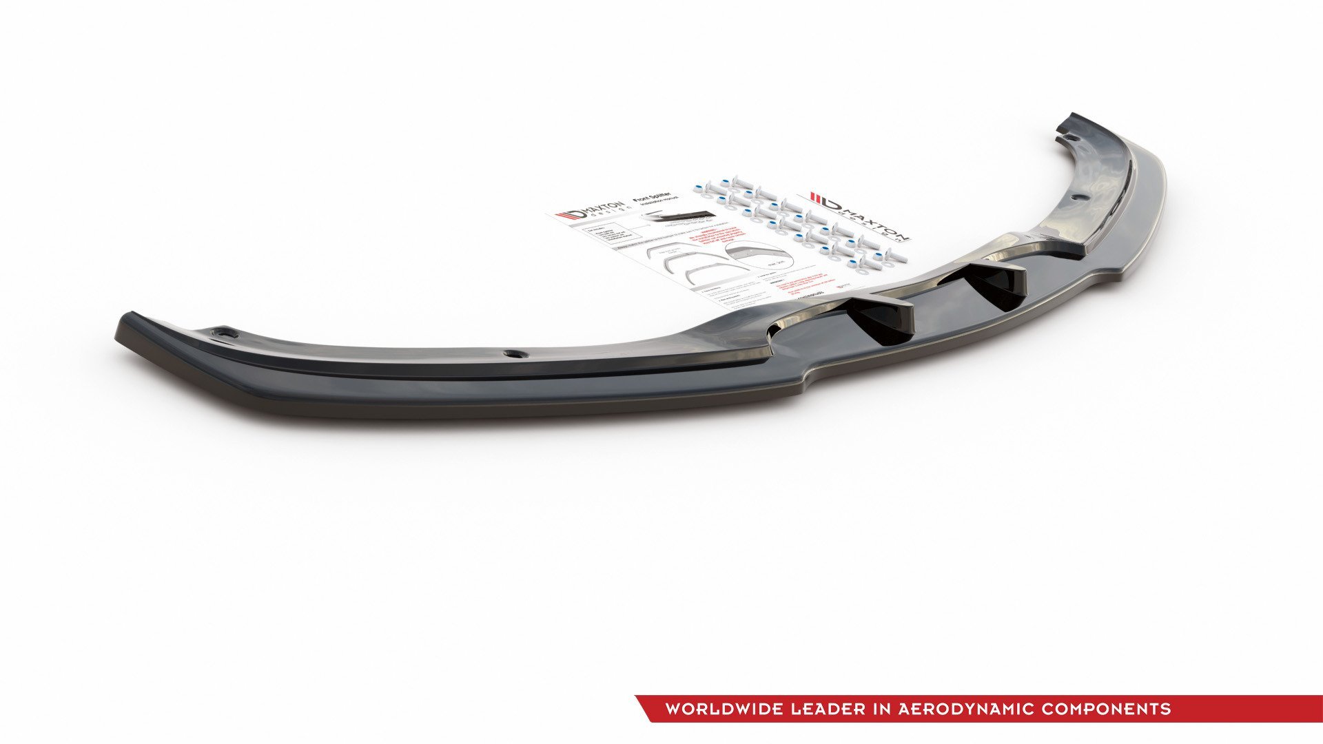 Frontspoiler BMW 3 (E90/E91) Facelift 2008 - 2011 | V.2 Glossy Black Edition Image 8