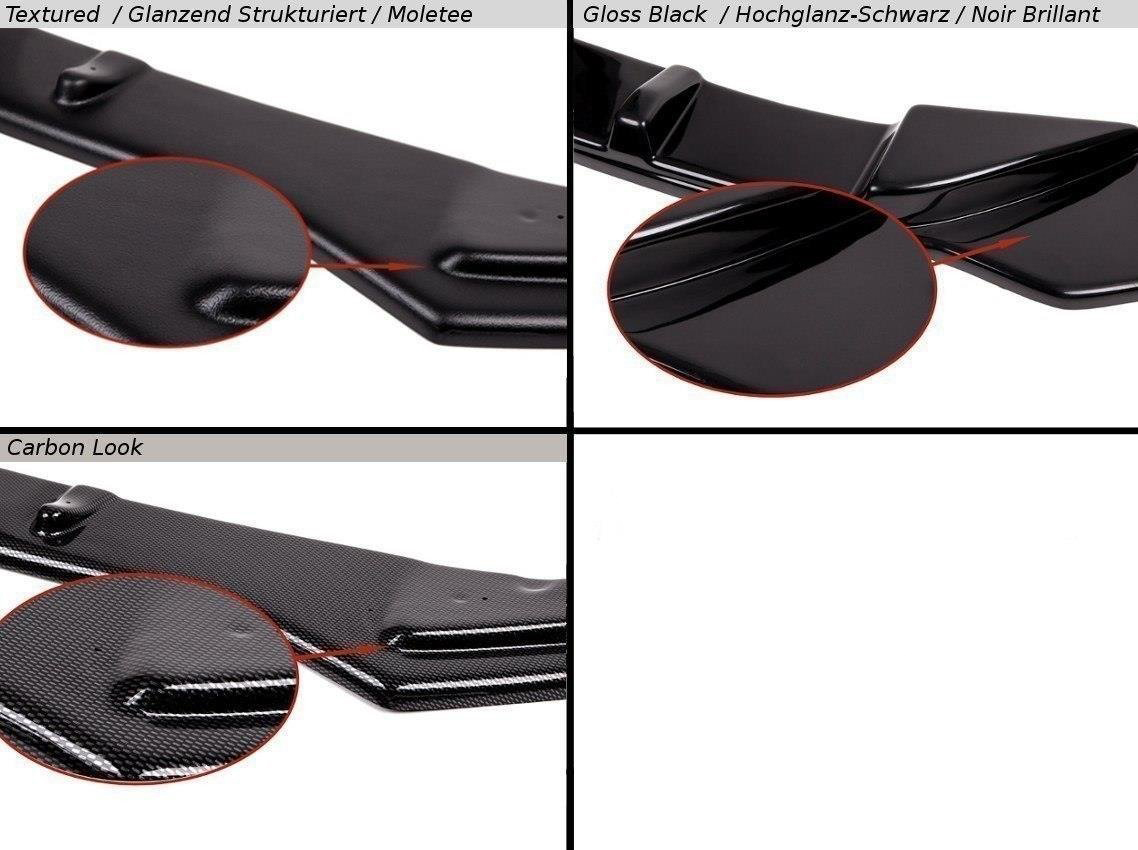 Frontspoiler BMW 3 (E90 / E91) M-Pakke 2004-2008 | V.1 Glossy Black Edition – bilde 10