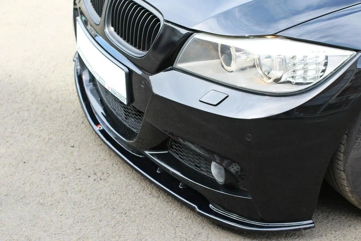 Frontspoiler BMW 3 (E90 / E91) M-Pakke Facelift 2008-2011 | V.1 Glossy Black Edition