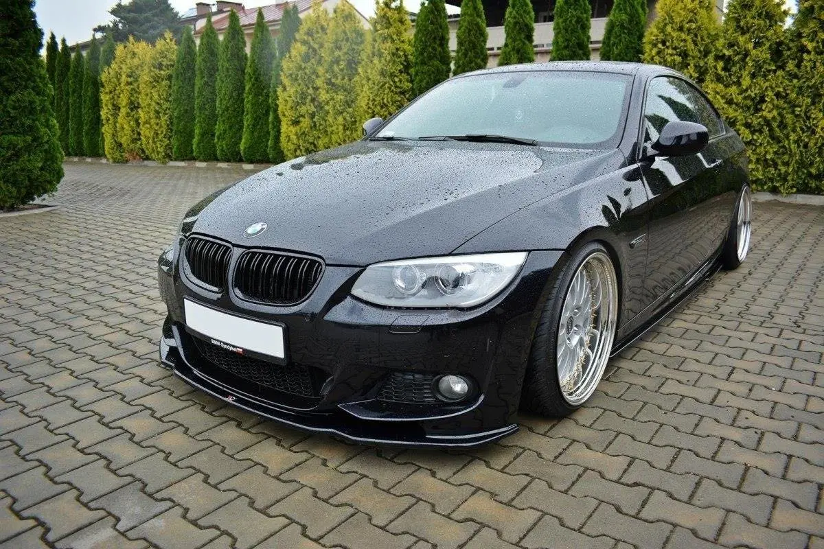 Frontspoiler BMW 3 (E92) Coupe M-Pakke Facelift 2010-2013 | V.2 Glossy Black Edition