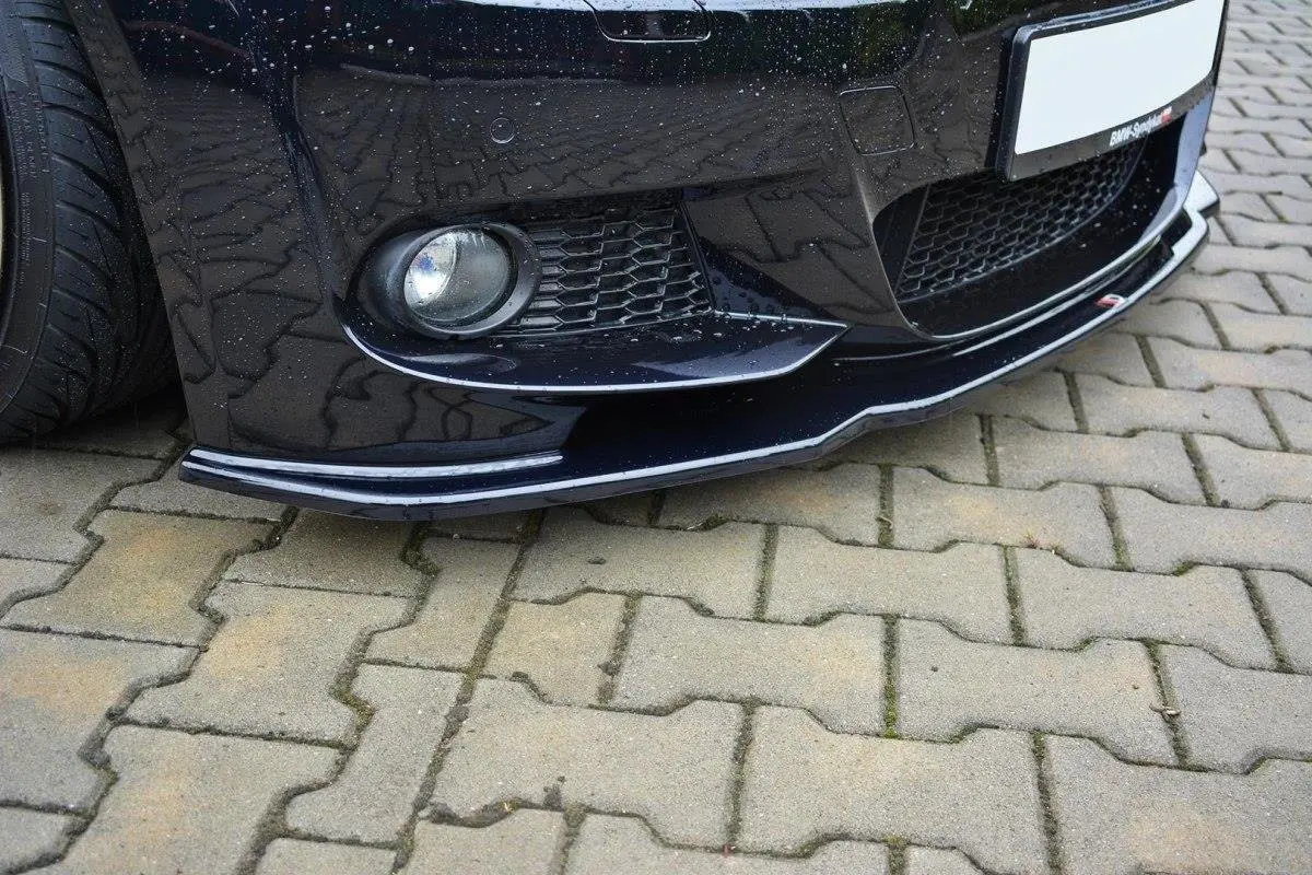 Frontspoiler BMW 3 (E92) Coupe M-Pakke Facelift 2010-2013 | V.2 Glossy Black Edition – bilde 2