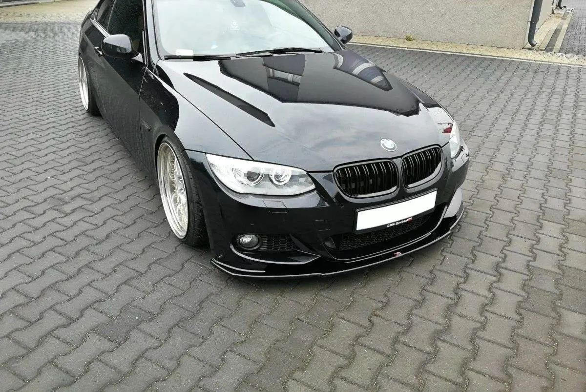 Frontspoiler BMW 3 (E92) M-Pakke Facelift 2010- 2013 | V.1 Glossy Black Edition – bilde 2