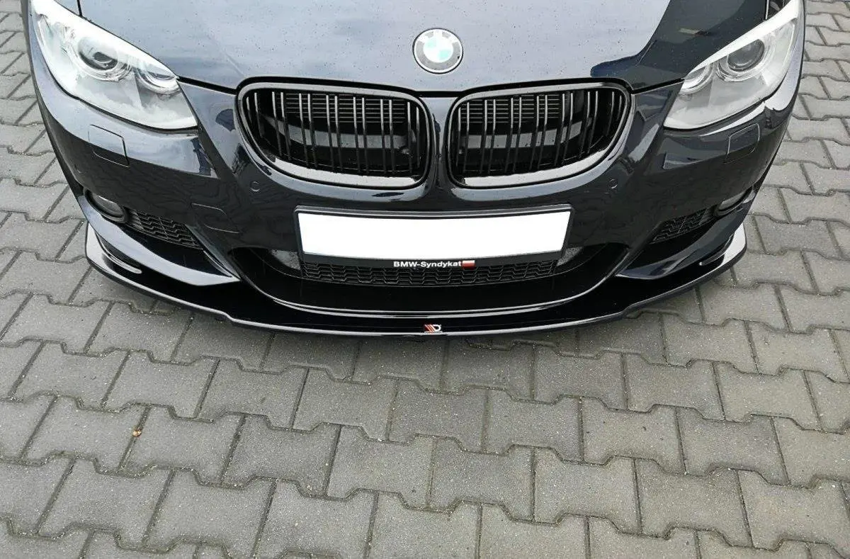Frontspoiler BMW 3 (E92) M-Pakke Facelift 2010- 2013 | V.1 Glossy Black Edition – bilde 3