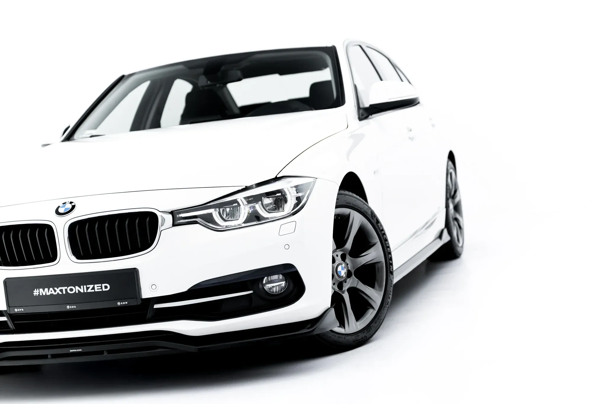 Frontspoiler BMW 3 (F30) 2011 - 2015 | Glossy Black Edition