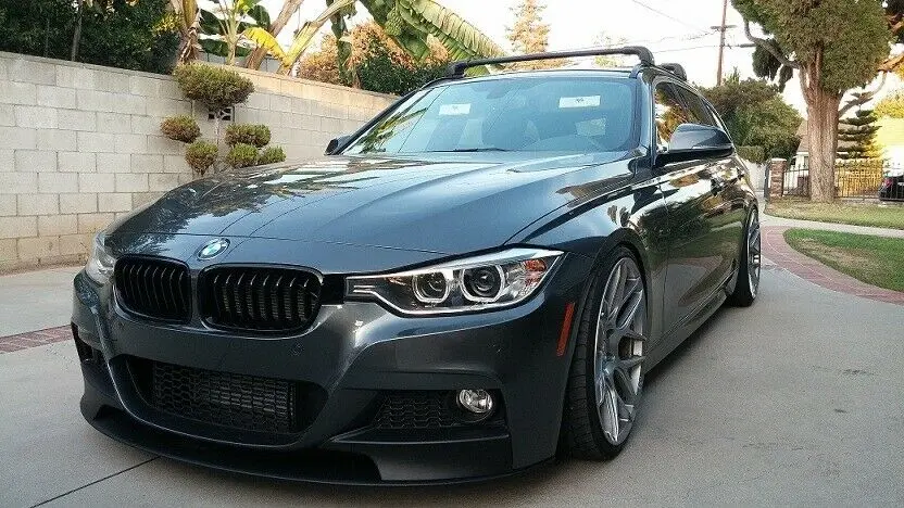 Frontspoiler BMW 3 (F30/F31) 2011 - 2018 │ M Performance Black Matt – bilde 5