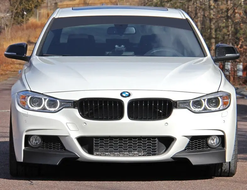 Frontspoiler  BMW 3 (F30/F31) 2011 - 2018 | M Performance Design Glossy Black – bilde 4