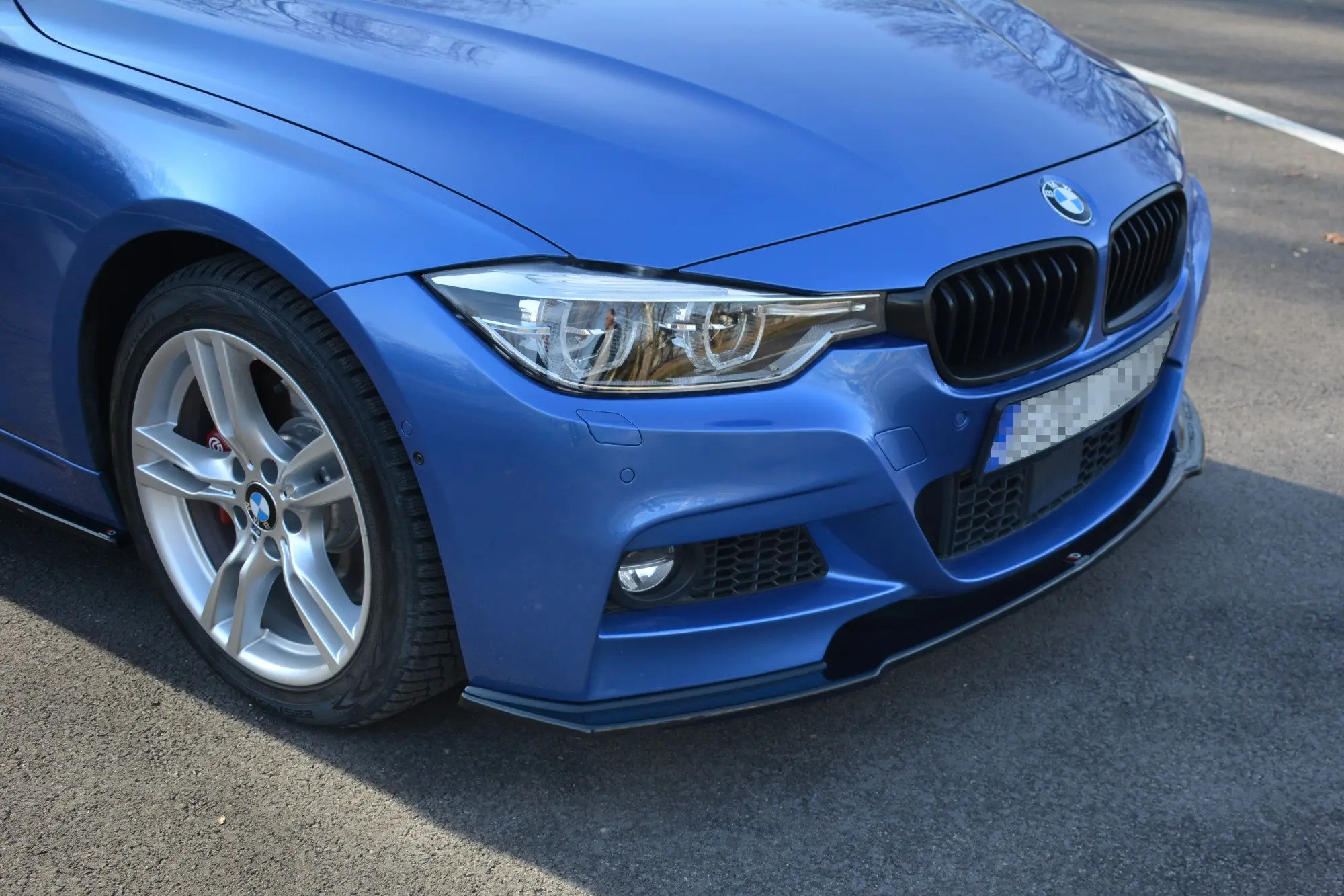 Frontspoiler BMW 3 (F30) Sedan Facelift 2015 - 2018 – bilde 2