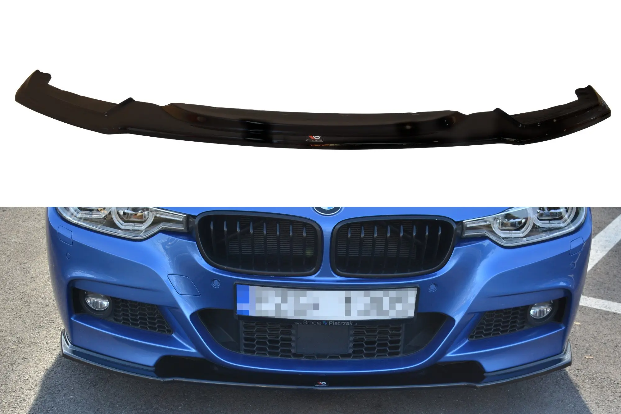 Frontspoiler BMW 3 (F30) Sedan Facelift 2015 - 2018 – bilde 8